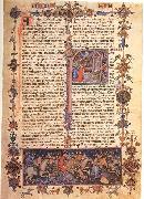 Bible of Matteo di Planisio unknow artist